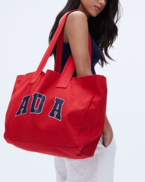 Adanola ADA Tote Bag Rot Navy Blau | 04WTRNUDZ