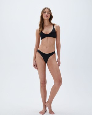 Adanola Dip Bikini Bottoms Schwarz | 48ABPNJQY