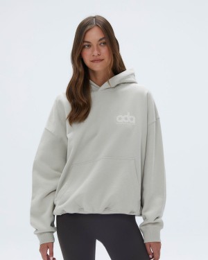 Adanola Performance Oversized Hoodie Grau | 61IENHLMT