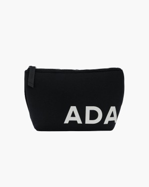 Adanola Travel Pouch Schwarz Weiß | 76ECLUKYJ