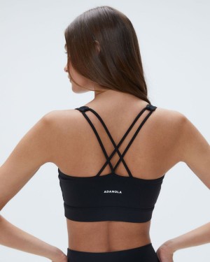 Adanola Ultimate Cross Back Bra Schwarz | 35GKZJONB