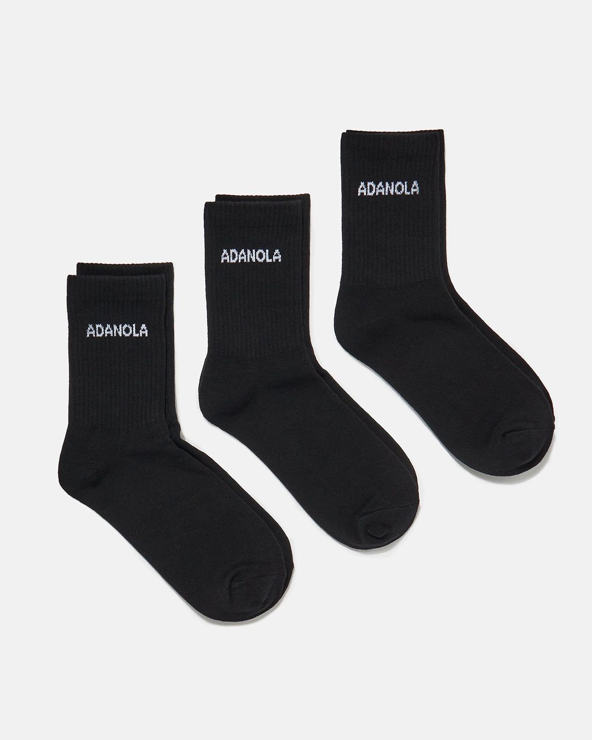 Adanola 3 Pack Socks Schwarz | 29ZTXYUBI