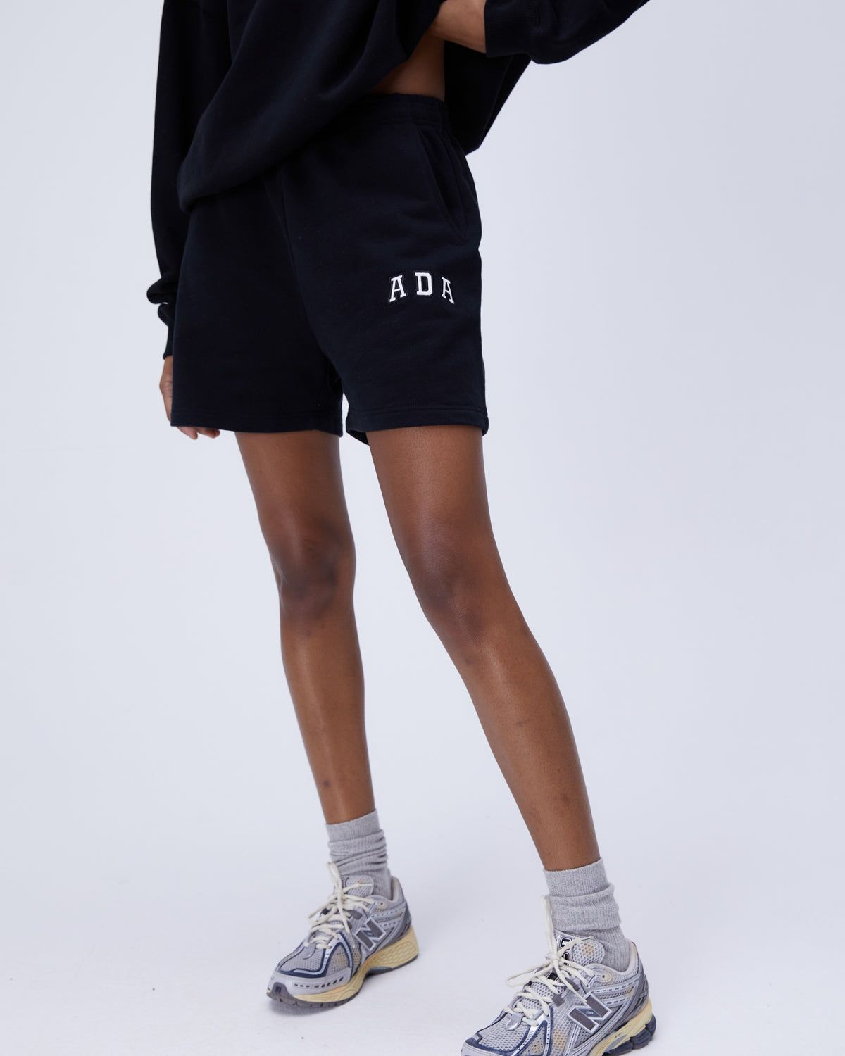 Adanola ADA Sweat Shorts Schwarz | 86OAFEWMI