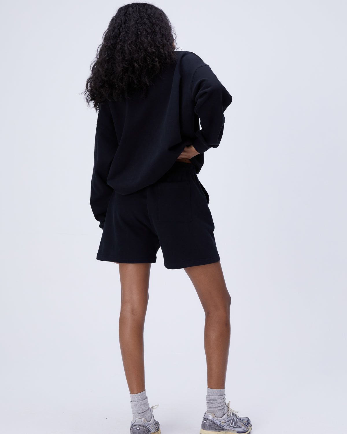 Adanola ADA Sweat Shorts Schwarz | 86OAFEWMI