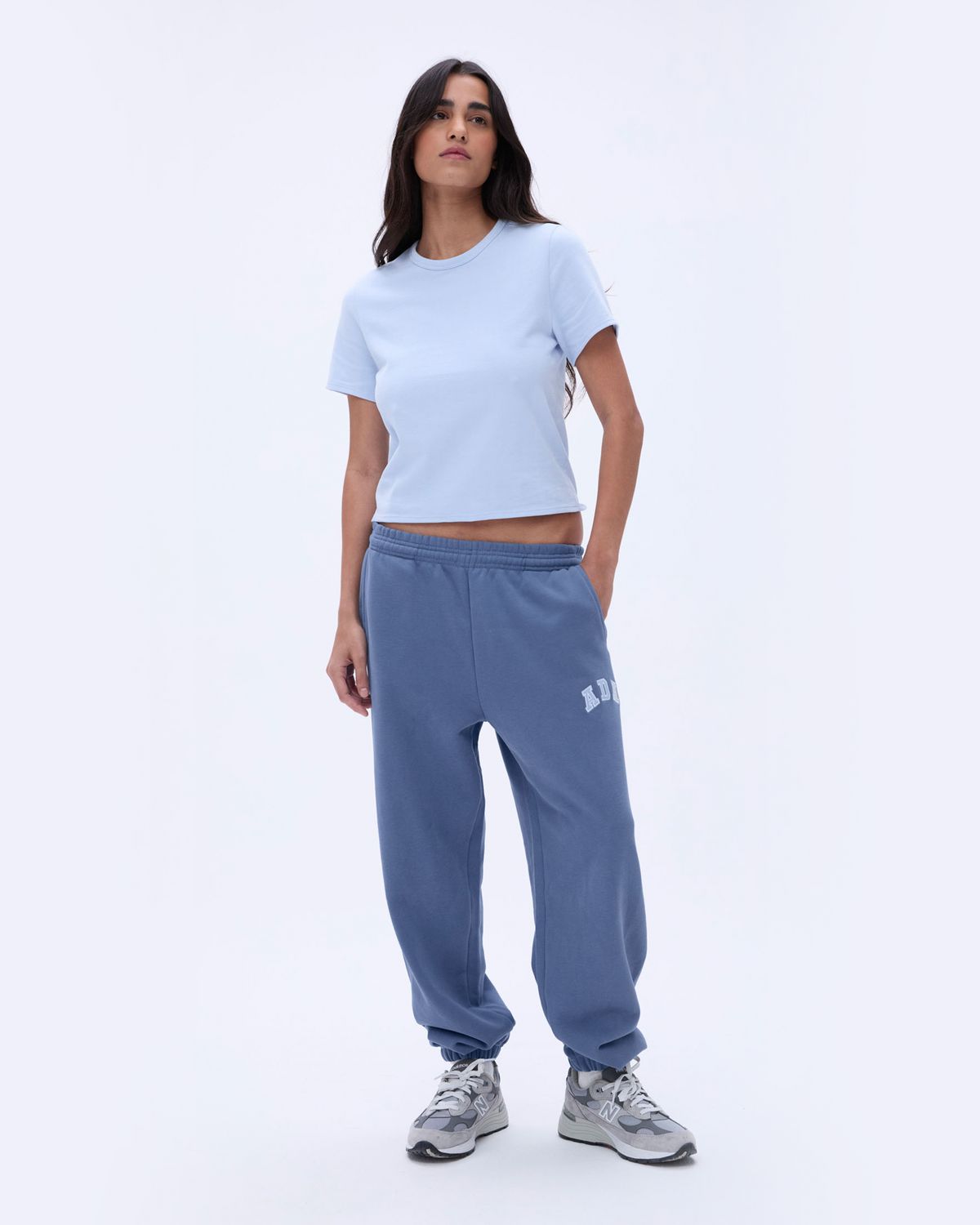 Adanola ADA Sweatpants Blau Blau | 23UPZJGFI