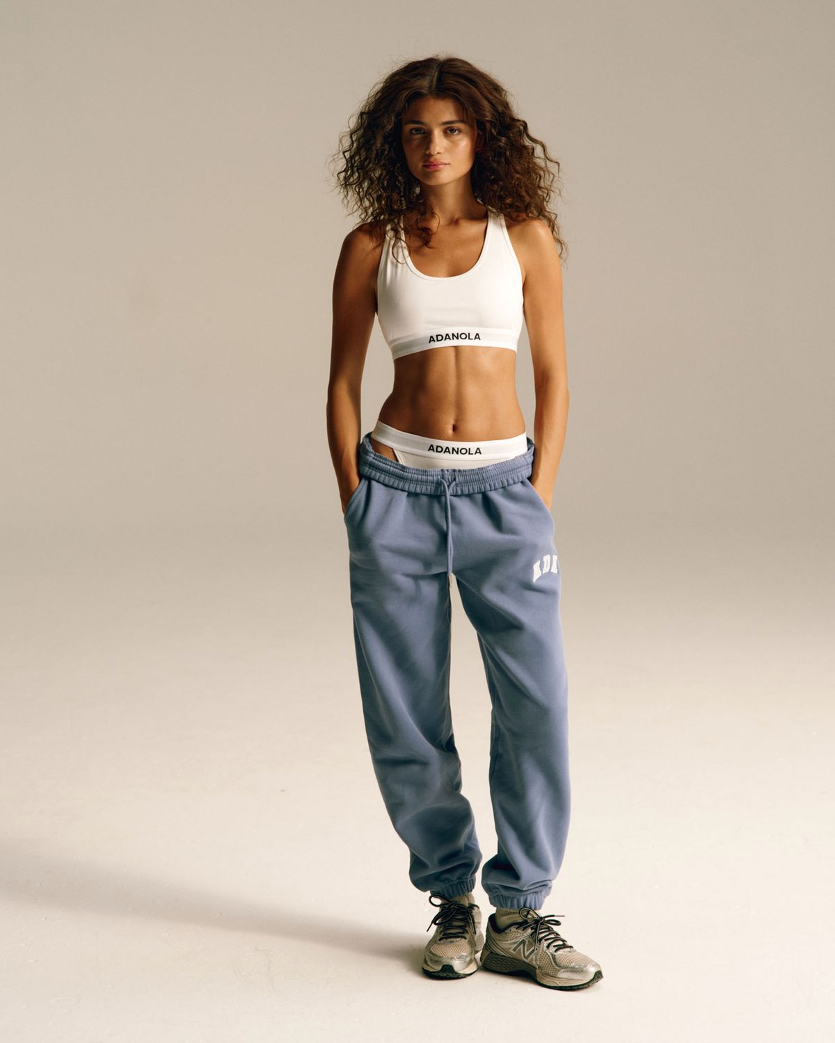 Adanola ADA Sweatpants Blau Blau | 23UPZJGFI