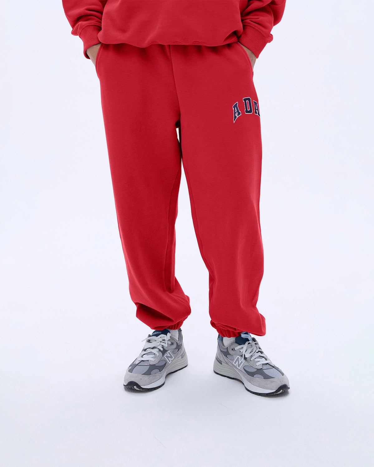 Adanola ADA Sweatpants Rot | 60GTZBKMA