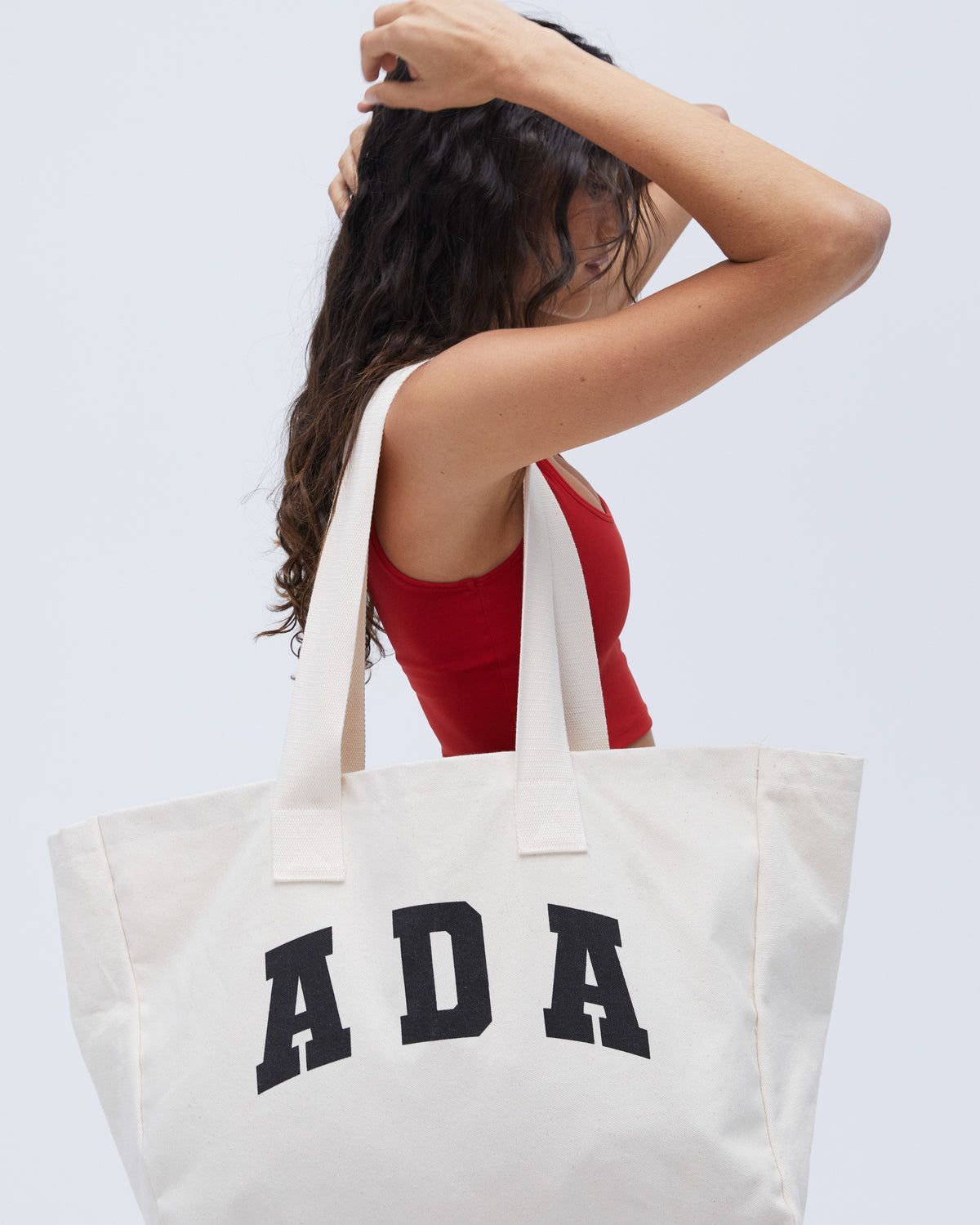 Adanola ADA Tote Bag Weiß | 43MXIACLO