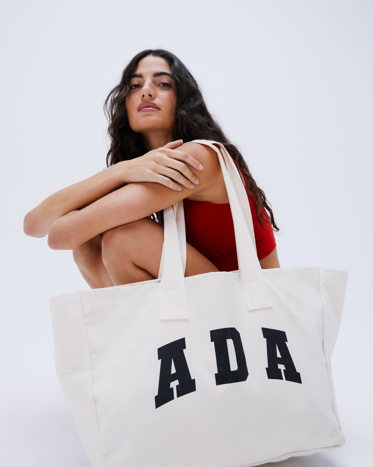 Adanola ADA Tote Bag Weiß | 43MXIACLO