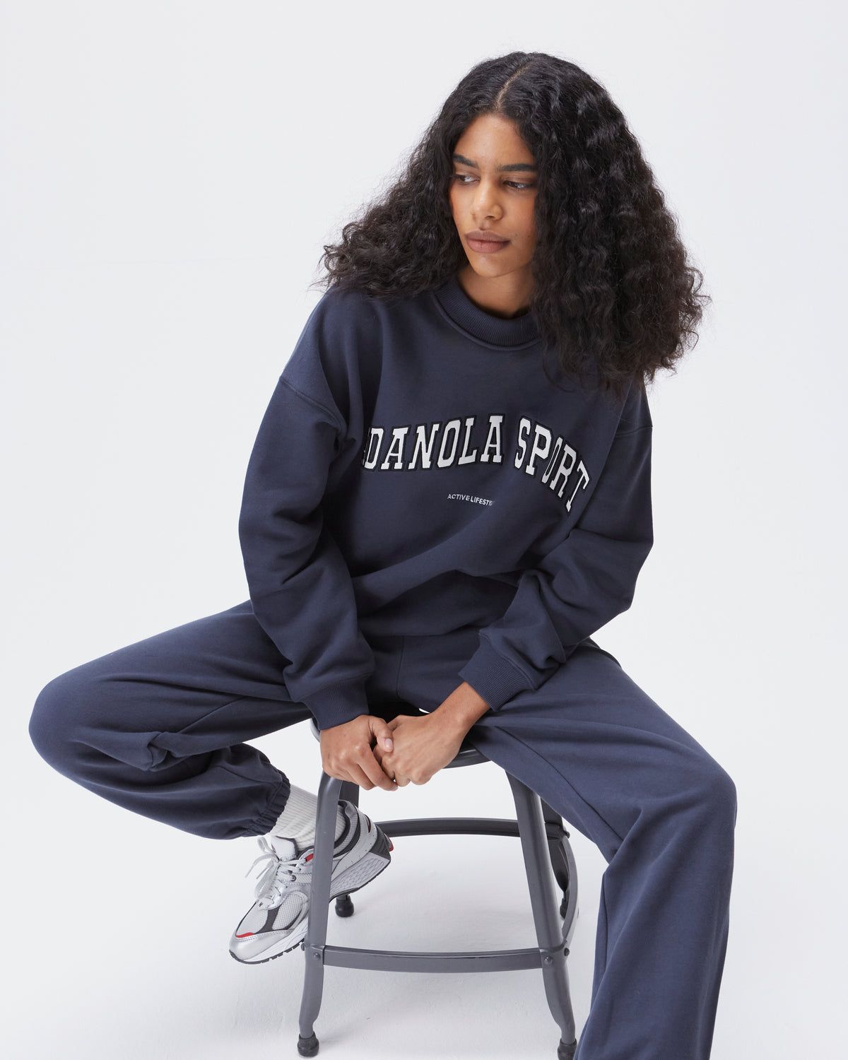 Adanola AS Oversized Sweatshirt Blau | 36XGJAFTO