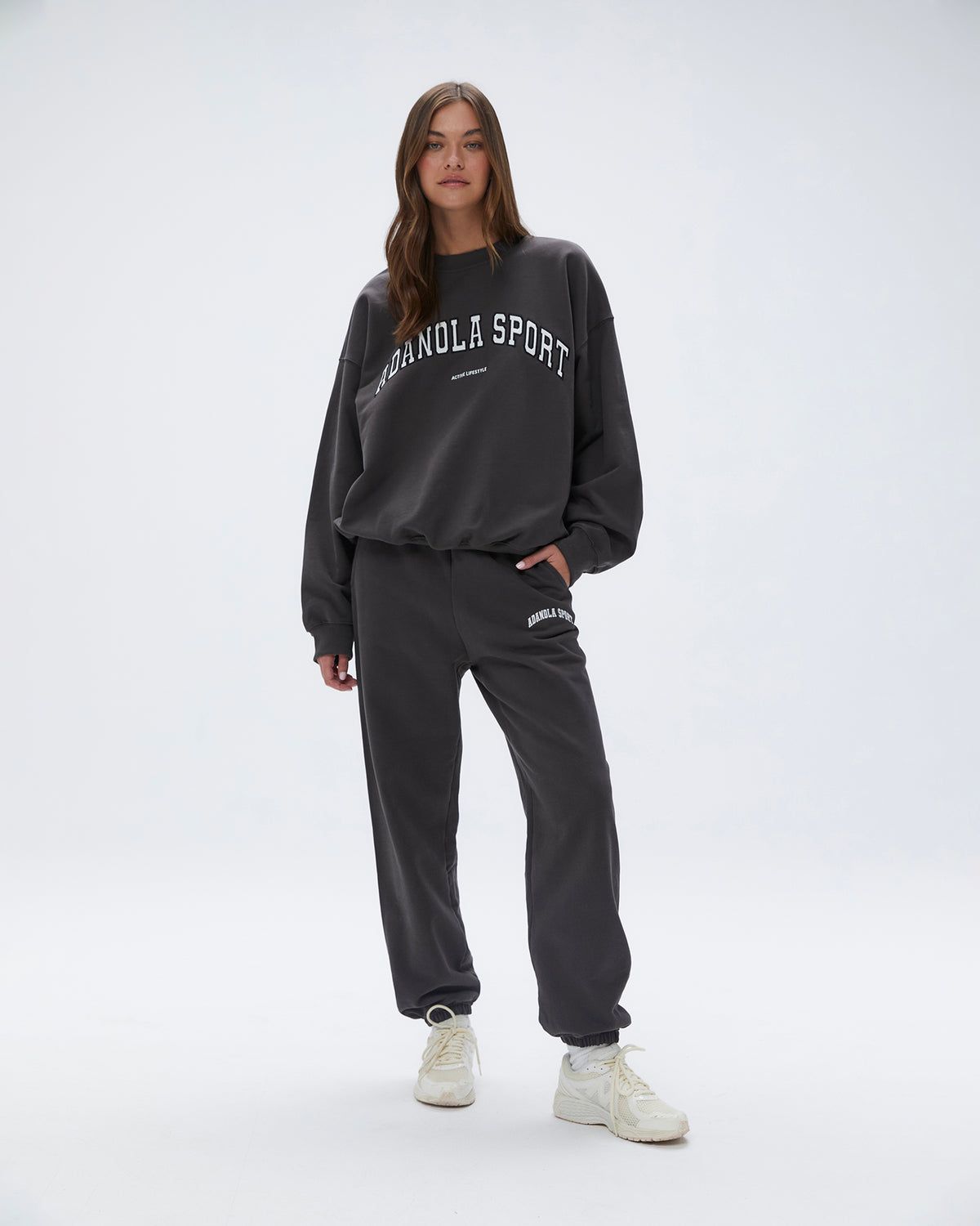 Adanola AS Oversized Sweatshirt Kaffee | 92ZHMAVWN