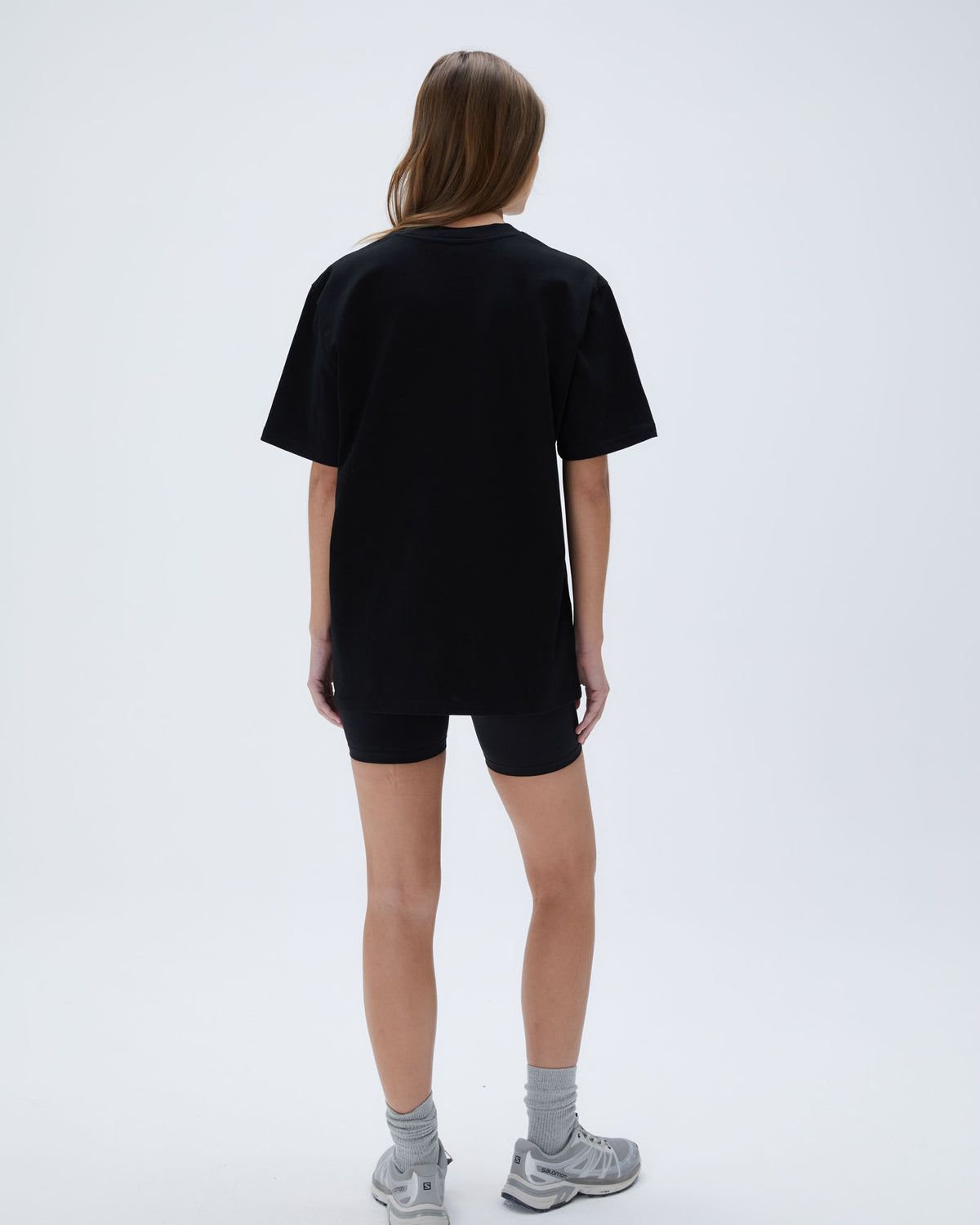 Adanola Adanola Sport Short Sleeve Oversized T-Shirt Schwarz | 13INYEWOK