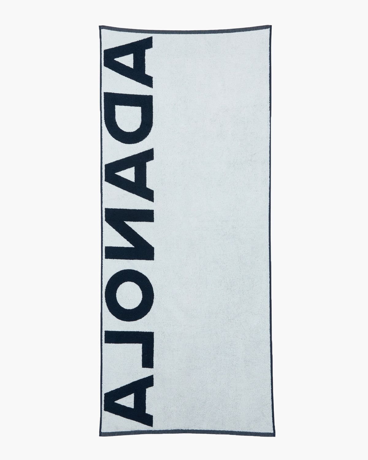 Adanola Branded Towel Navy Weiß | 37JYILZEF