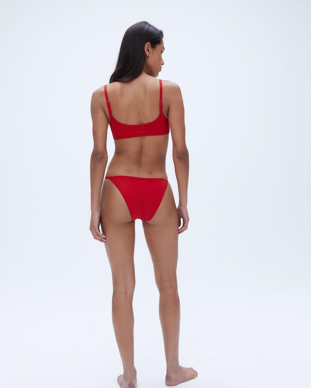 Adanola High Leg Bikini Bottoms Rot | 74WFQEXLH