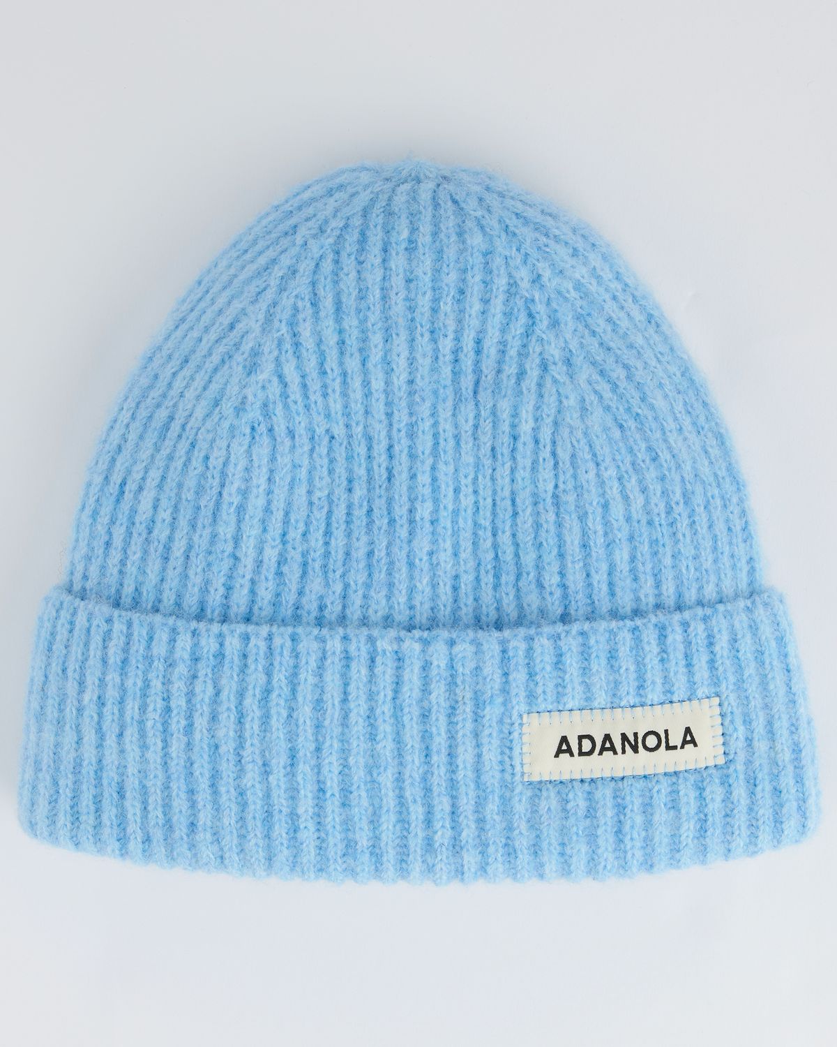 Adanola Knit Beanie Blau | 96RQWPKFX