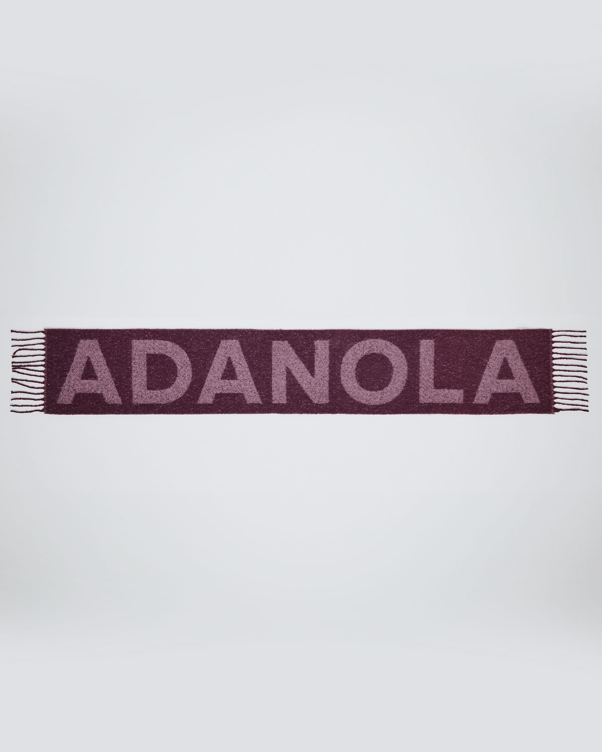 Adanola Knit Scarf Dunkelrosa | 24MECZSAP