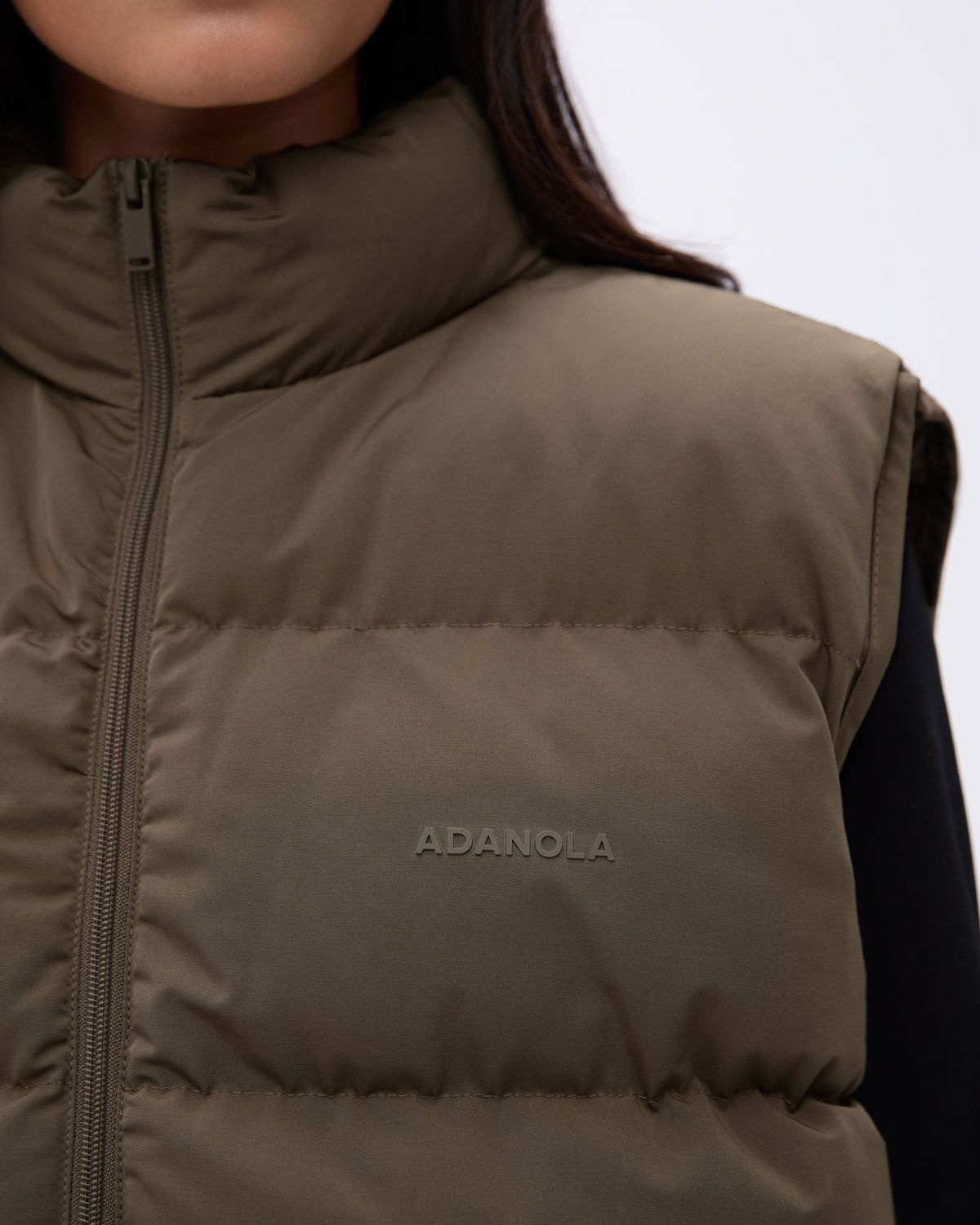 Adanola Padded Gilet Braun | 53PRULDMF