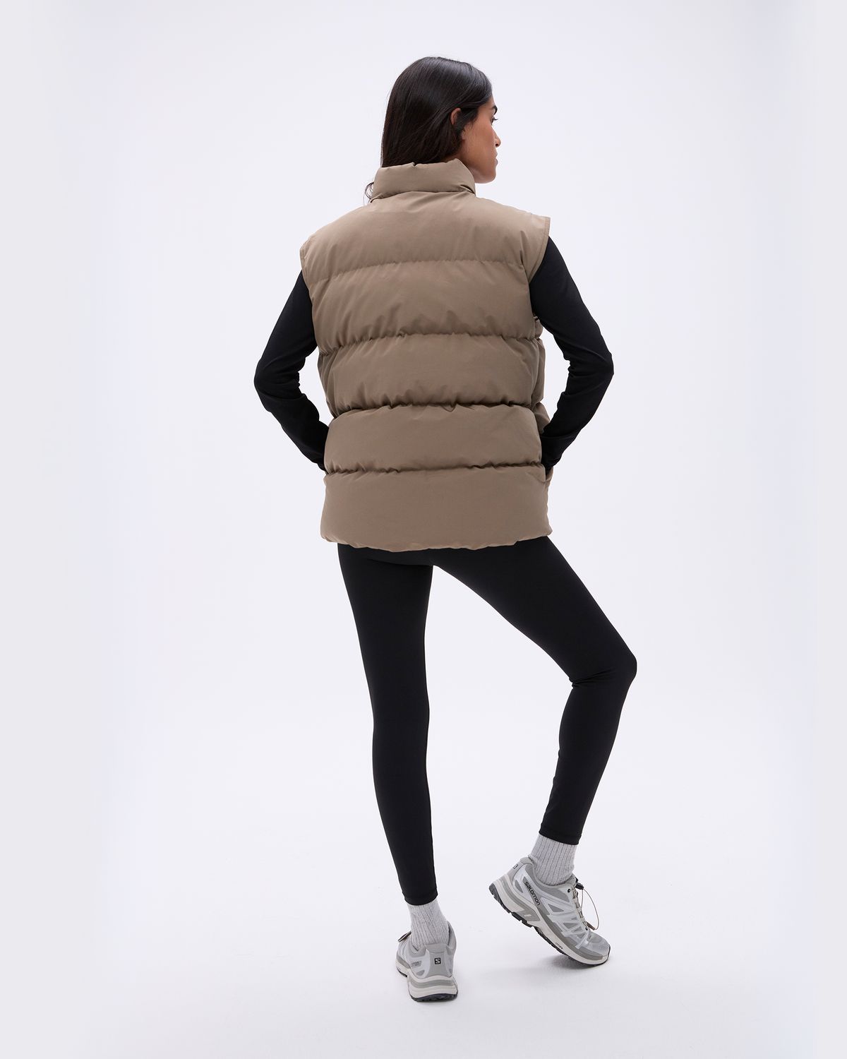 Adanola Padded Gilet Braun | 53PRULDMF