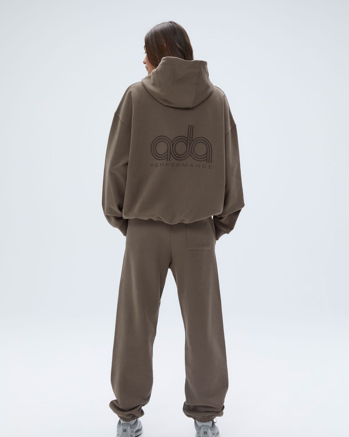 Adanola Performance Oversized Hoodie Braun | 48MQPCJAH