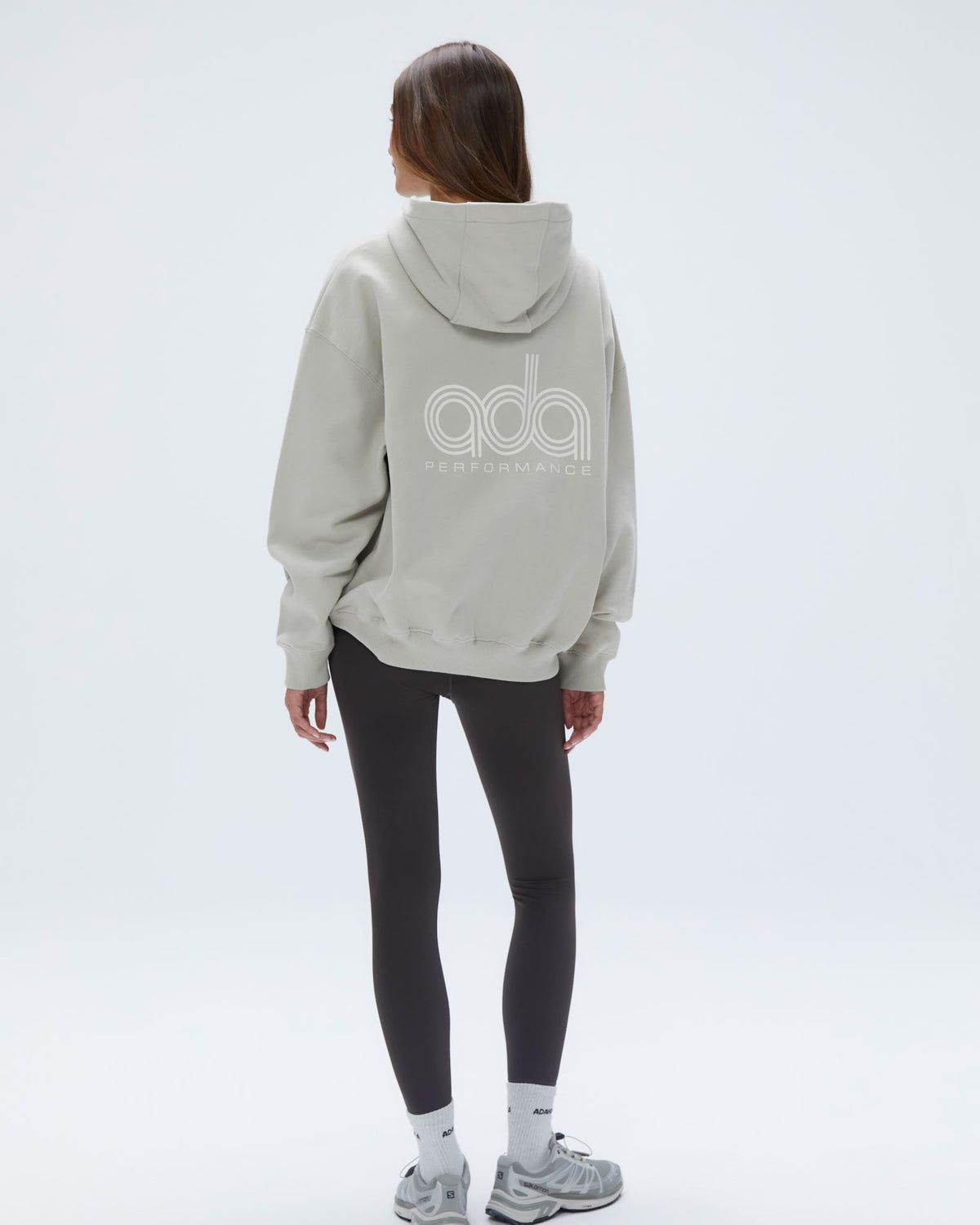 Adanola Performance Oversized Hoodie Grau | 61IENHLMT