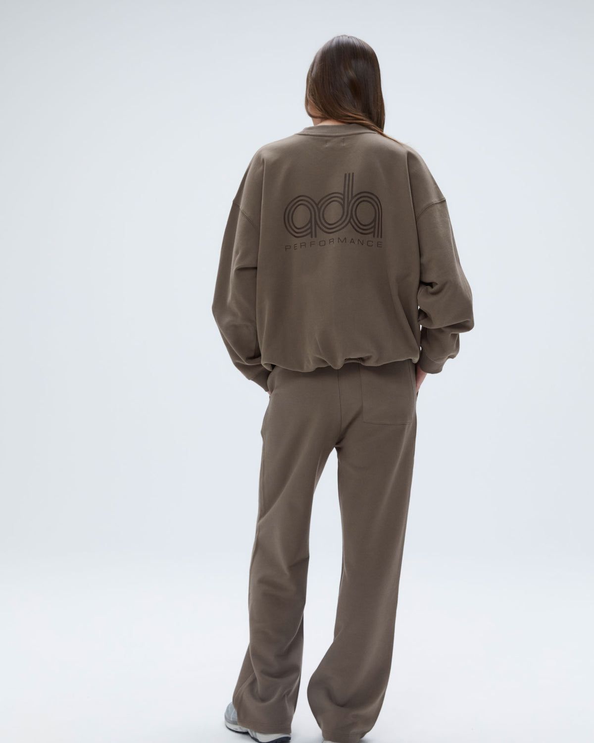 Adanola Performance Oversized Sweatshirt Braun | 06VZOQARU