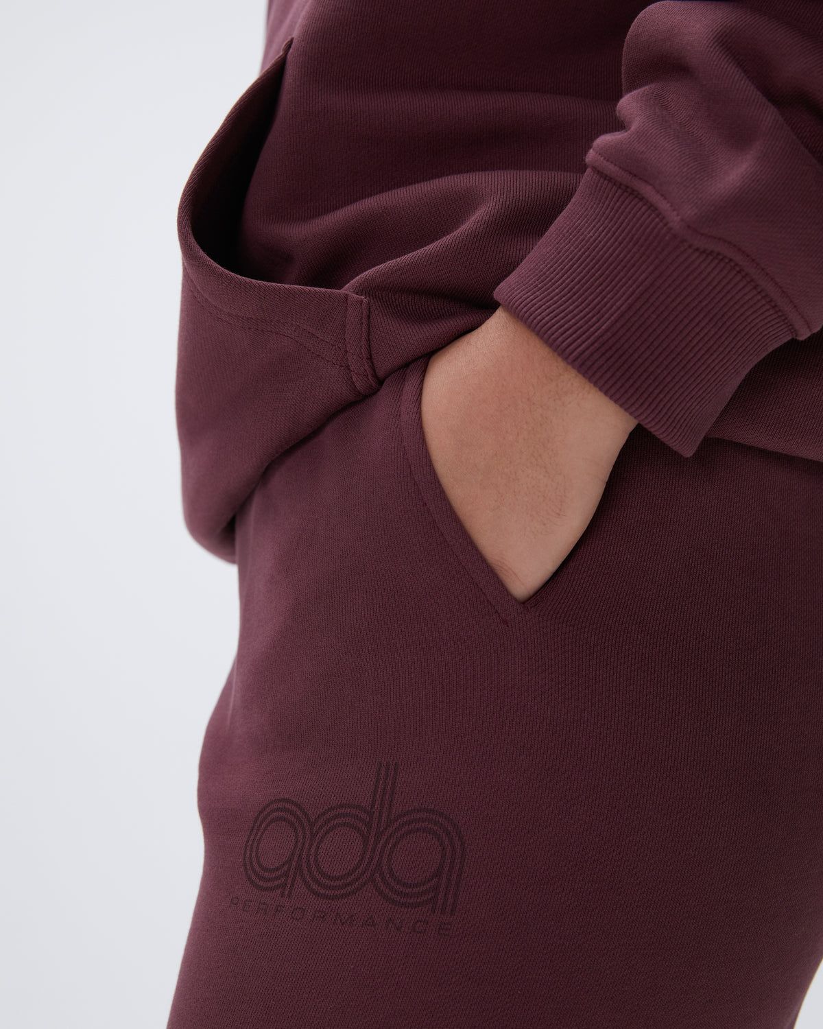 Adanola Performance Sweatpants Bordeaux | 35RIOEKSN