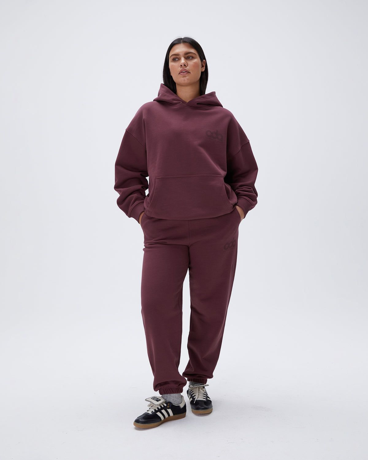 Adanola Performance Sweatpants Bordeaux | 35RIOEKSN