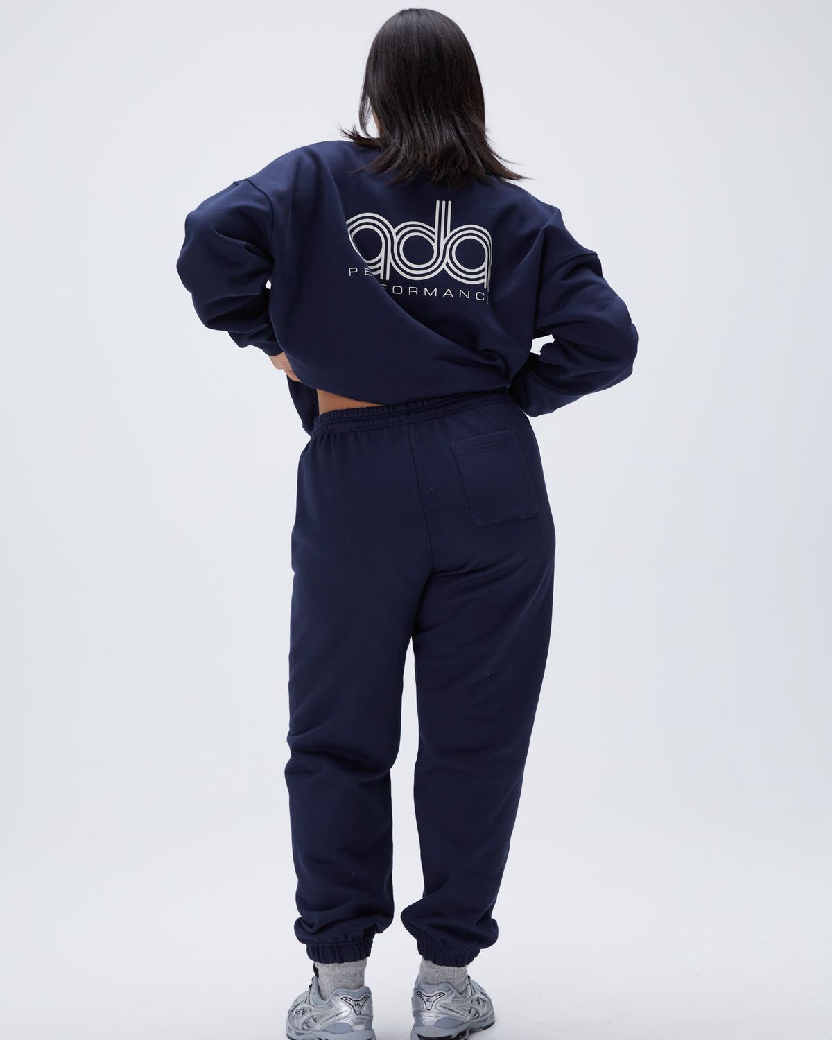 Adanola Performance Sweatpants Navy Blau | 31WPTHIFK