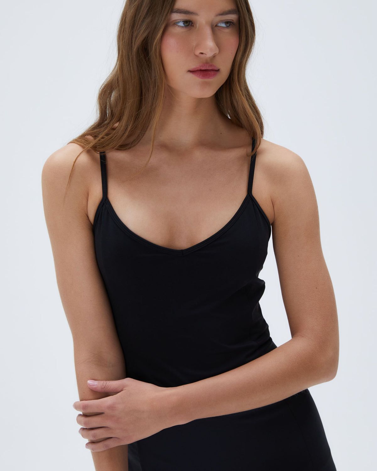 Adanola Strappy Tennis Dress Schwarz | 01KYZBTRJ