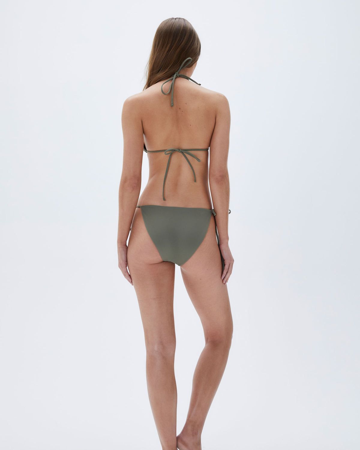 Adanola Tie Side Bikini Bottoms Olivgrün Grün | 75PJUZYQC