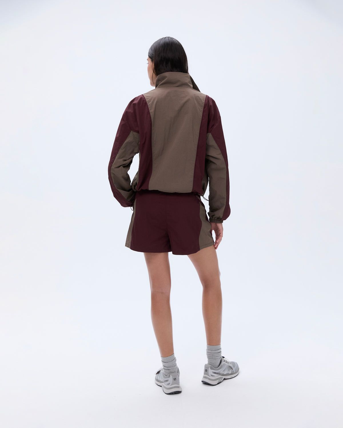 Adanola Track Jacket Bordeaux Braun | 28FIPNTYQ