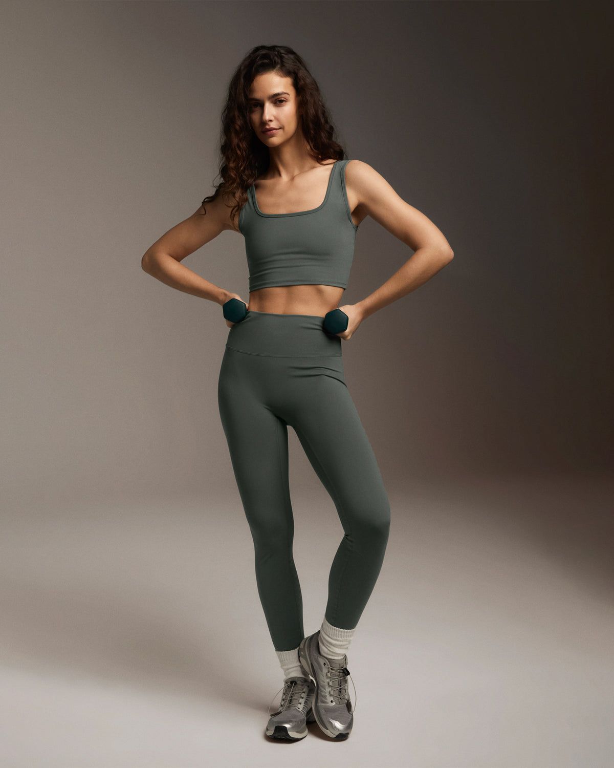 Adanola Ultimate Leggings Grün | 09EXMTUJY