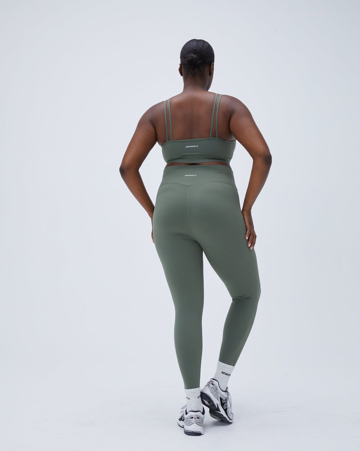 Adanola Ultimate Leggings Khaki Grün | 40SXACPTN