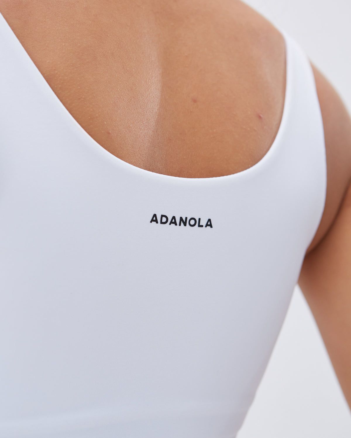 Adanola Ultimate Longline Tank Top Weiß | 39VGKRHSU