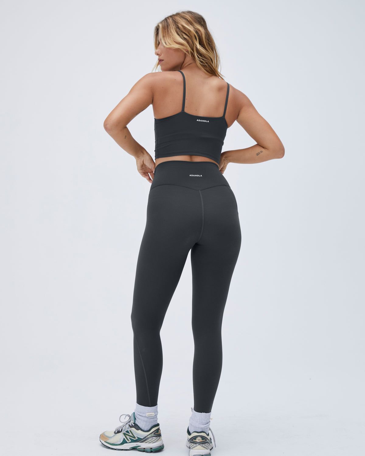 Adanola Ultimate Pocket Leggings Tiefesgrau | 14TPXWFJQ