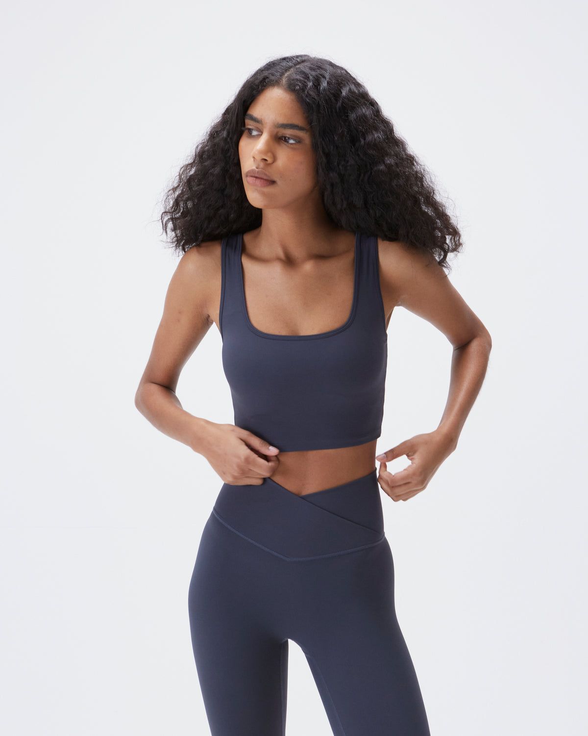 Adanola Ultimate Square Neck Bra Blau | 08AJOHUEF