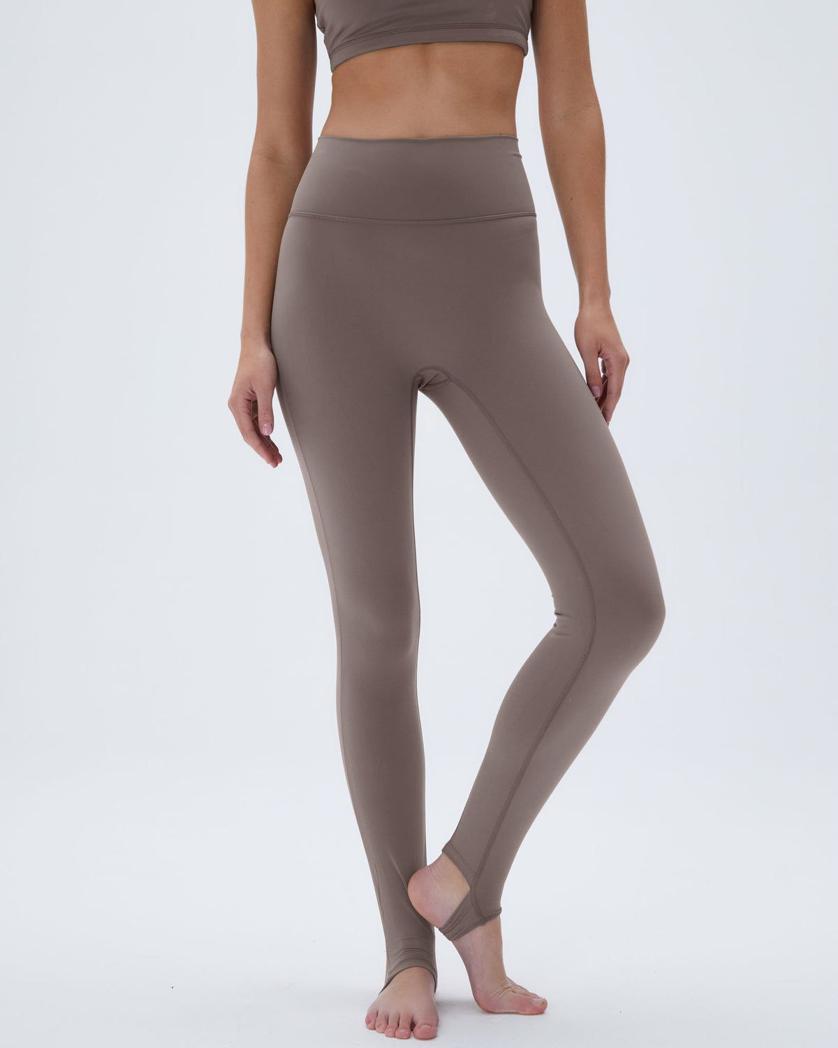 Adanola Ultimate Stirrup Leggings Braun | 02DREFUNV