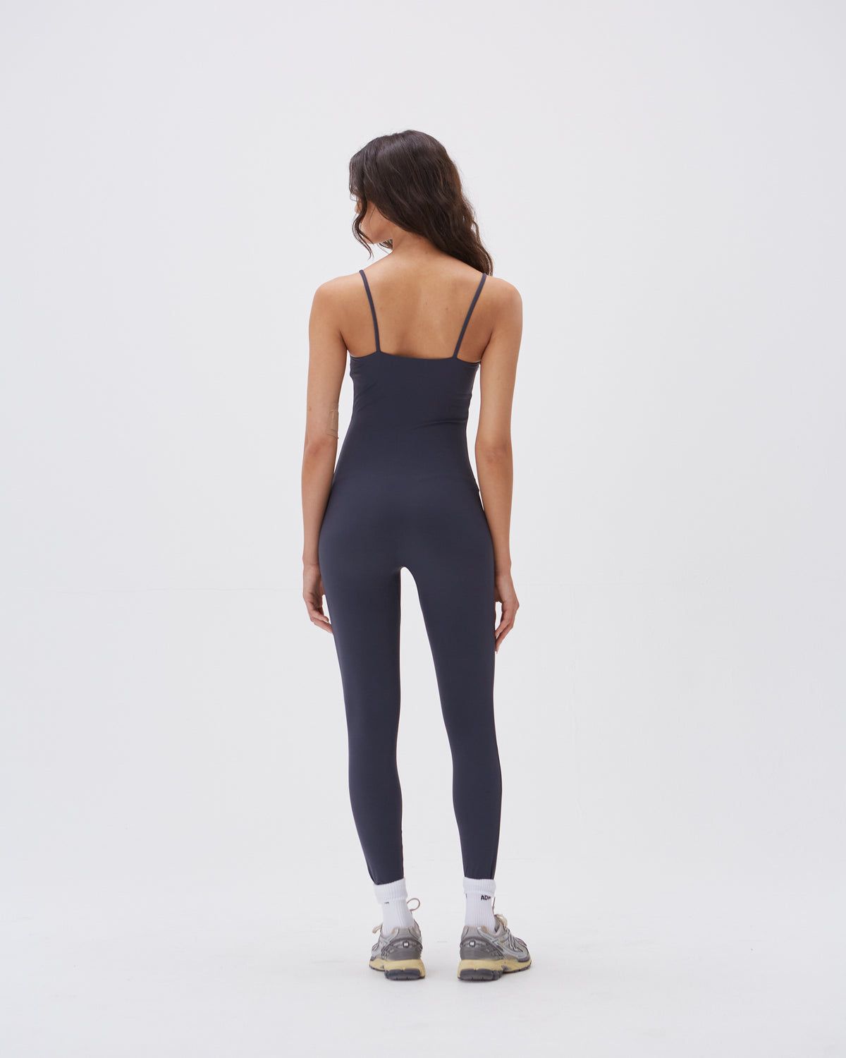 Adanola Ultimate Strappy Full Length Unitard Blau | 73ZFWETXJ