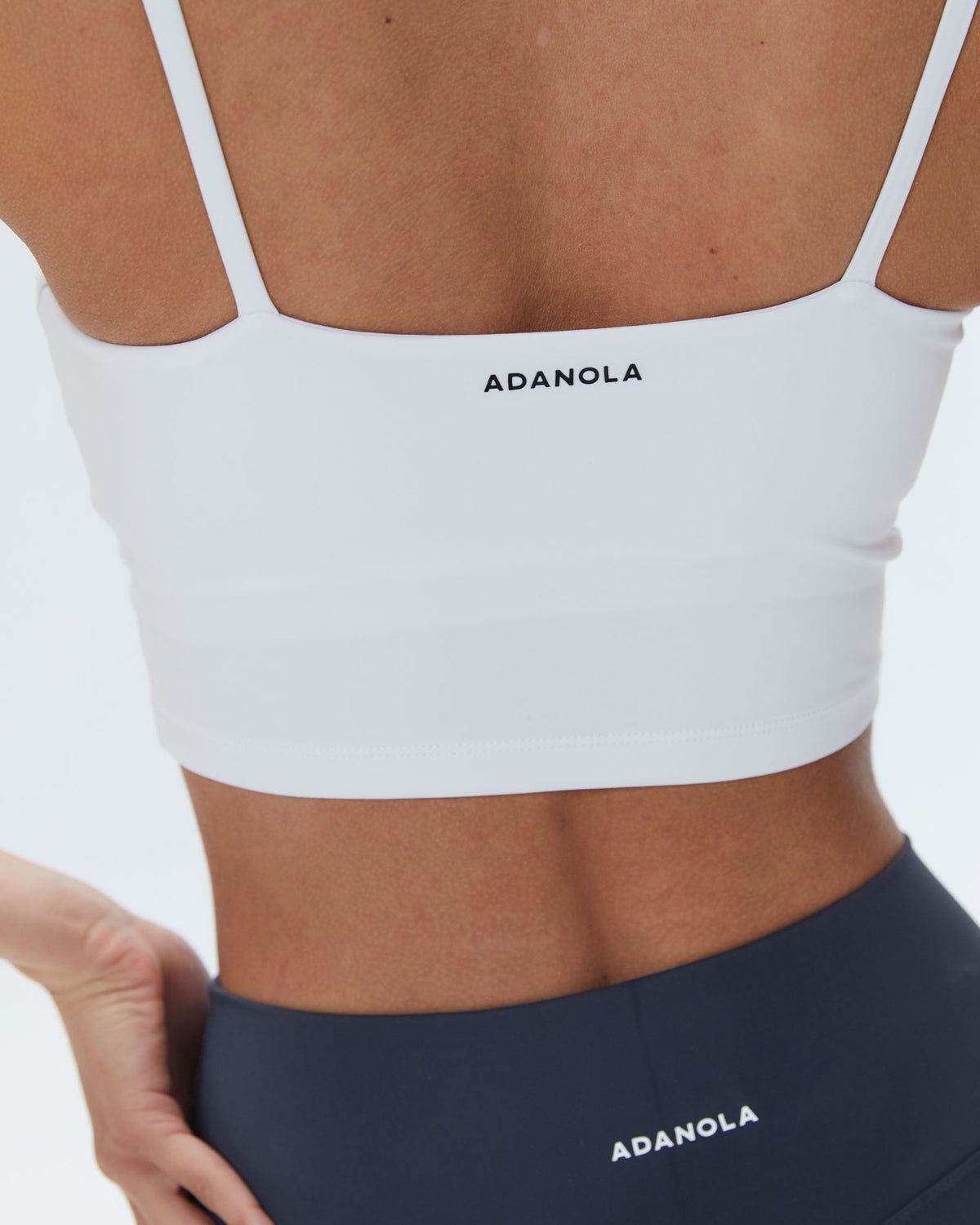 Adanola Ultimate Tank Bra Weiß | 12YVGWQJA