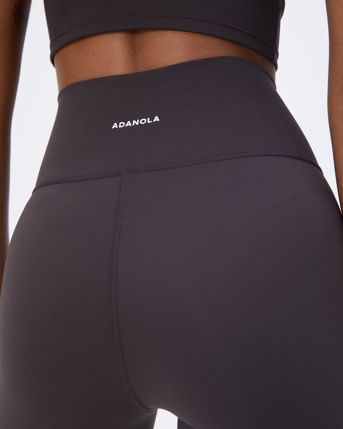 Adanola Ultimate Wrap Over Crop Shorts Kaffee | 20USKHAWZ