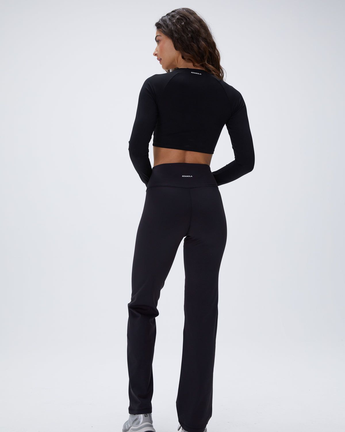 Adanola Ultimate Wrap Over Yoga Pant Schwarz | 36DCAVXPZ