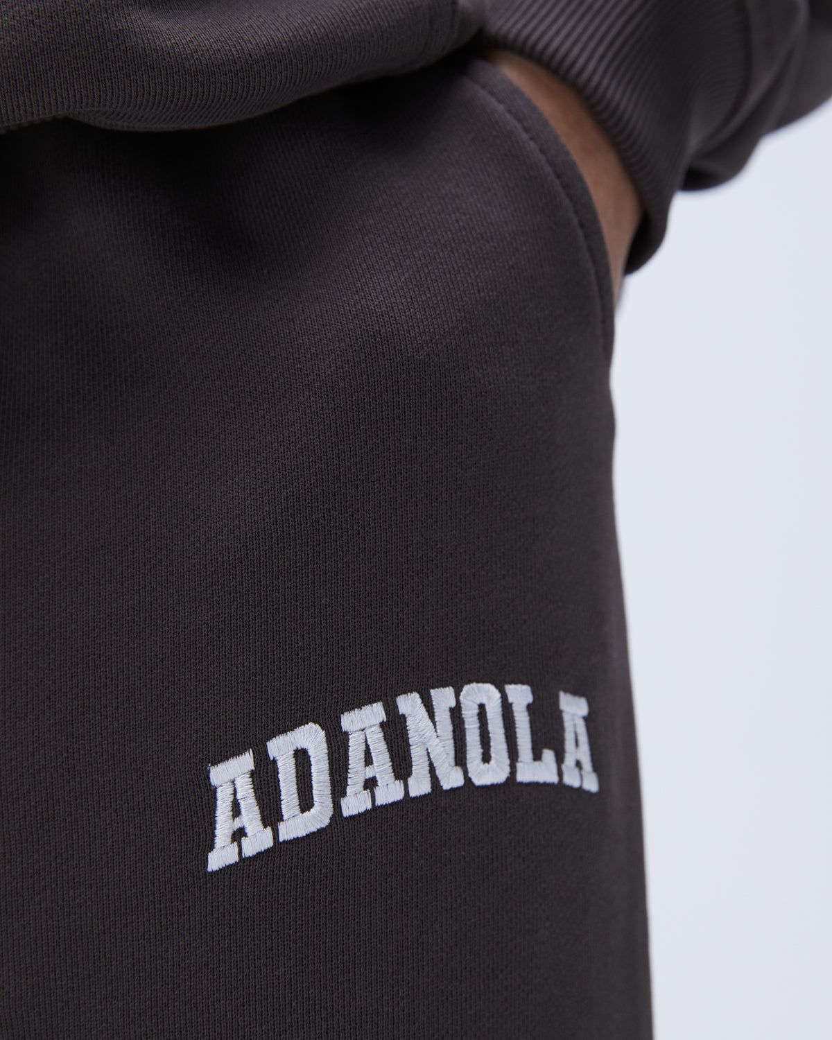 Adanola Varsity Sweatpants Kaffee | 50YEDZLQW