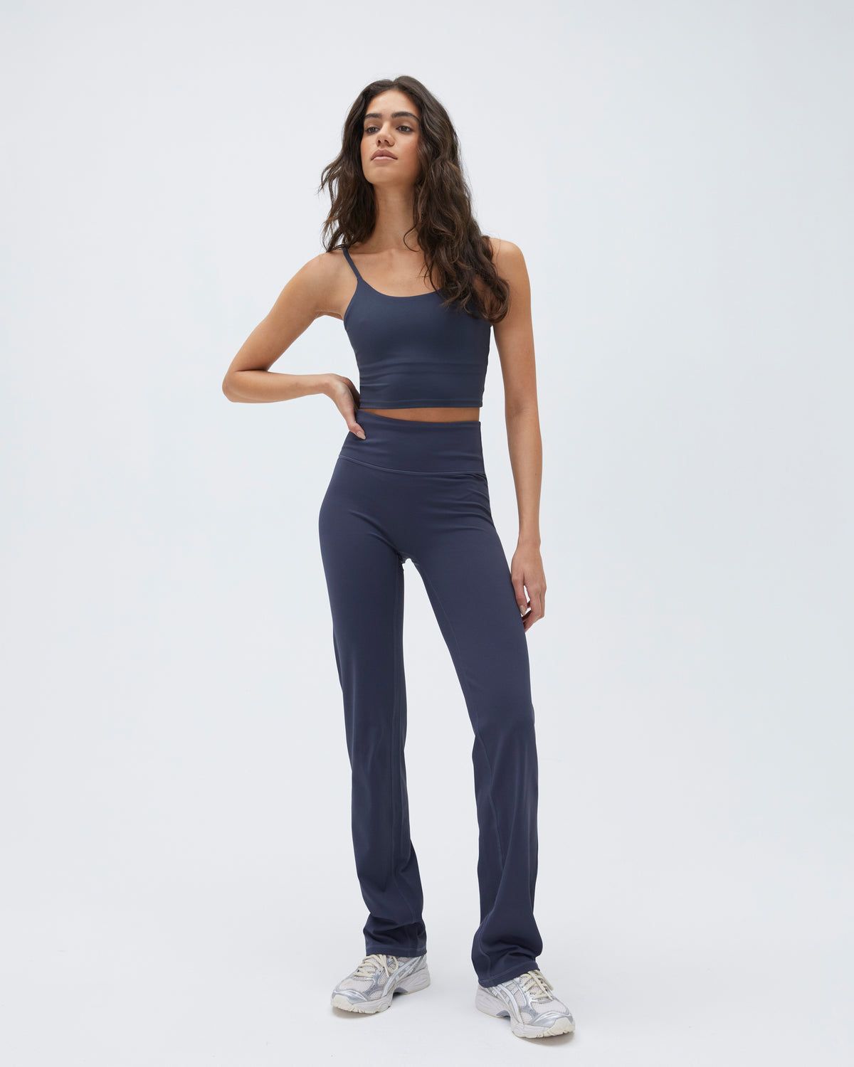 Adanola Yoga Pant Blau | 76AMBTSUL